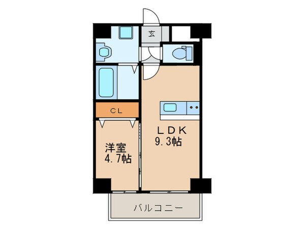 モントーレヒルズ悠の物件間取画像